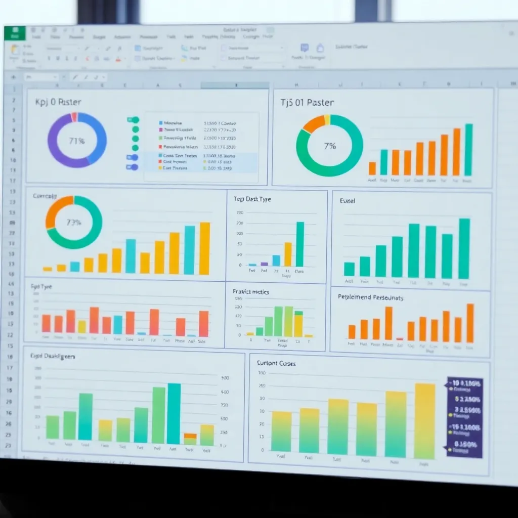 Excel pre biznis - ukážka dashboardu
