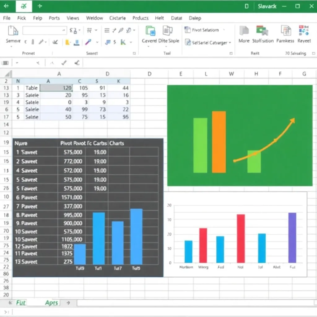 Excel s kontingenčnou tabuľkou a grafmi pre analýzu dát